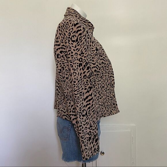 Vintage Nina Leonard Animal Print Jacket - Picture 3 of 6
